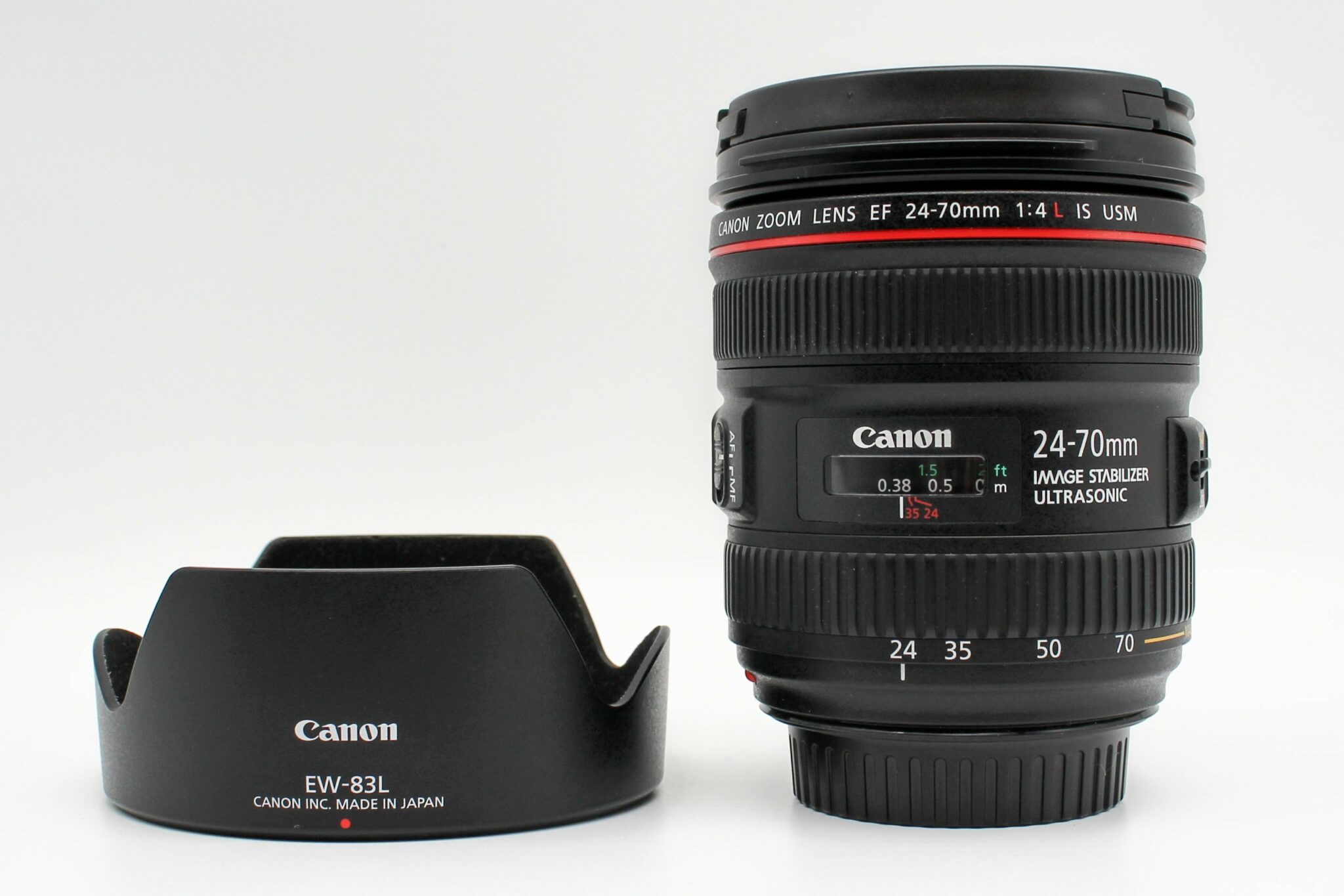 高雄青苹果3c买卖交流中古canon ef 24-70mm f4 l is usm 二手镜头