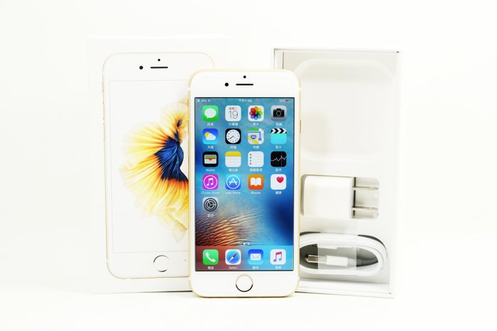 |高雄高價收購二手手機|iPhone 6S 128G 金 二手 手機 保固至2017-06-25 #05238