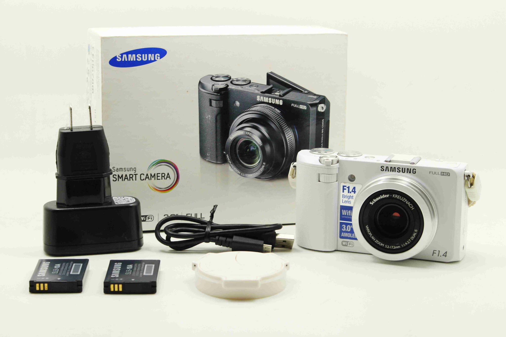 |台中高價回收二手相機|Samsung EX2 白 二手 數位相機 #05119