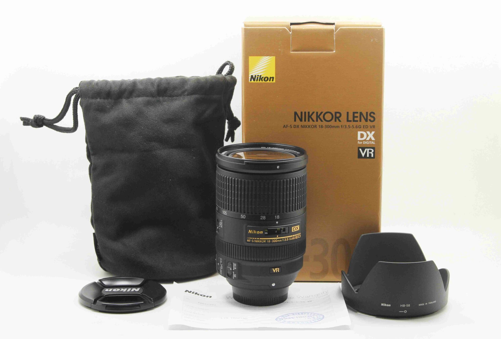 |台中收購二手相機,鏡頭回收|NIKON AF-S 18-300MM F3.5-5.6 G ED VR 高畫質版 77mm #05299