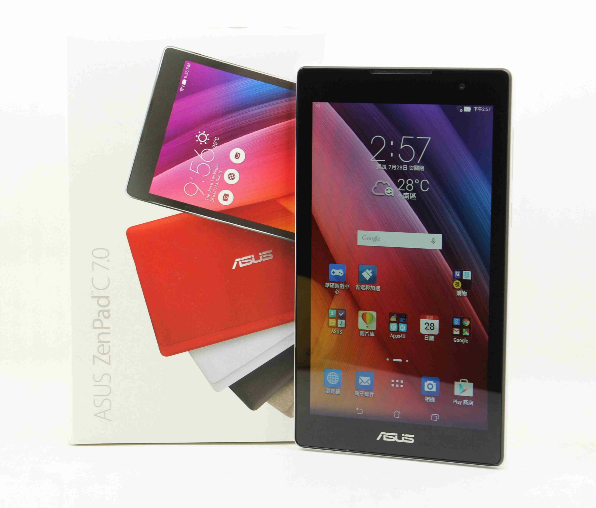 |台中 現金 收購二手平板|ASUS ZENPAD 7.0 Z170C 7吋 WIF 黑 二手手機平板 #05666