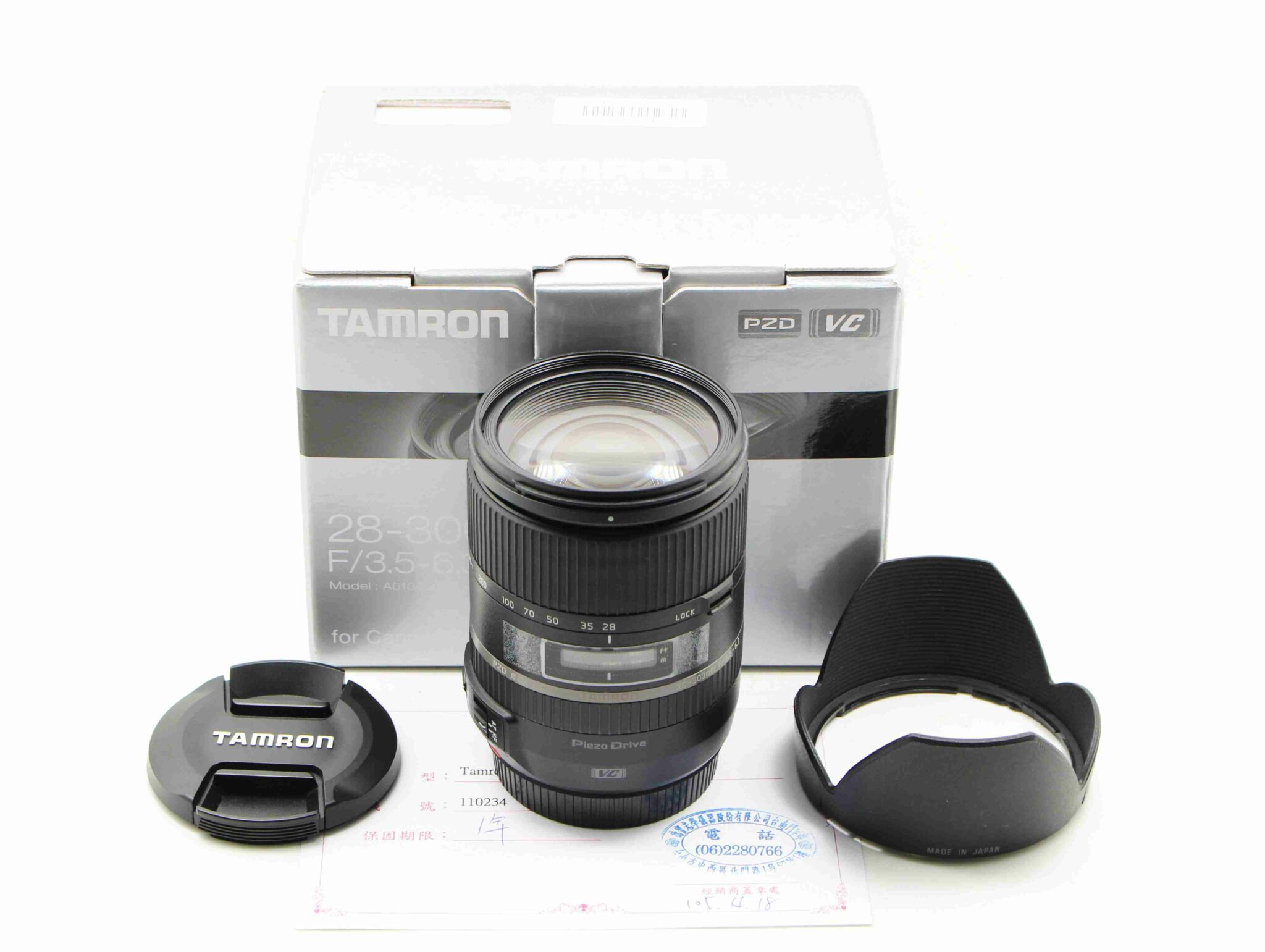 |台中二手鏡頭,相機 收購 買賣|TAMRON 28-300mm f3.5-6.3 VC Di PZD Macro A010 #05762