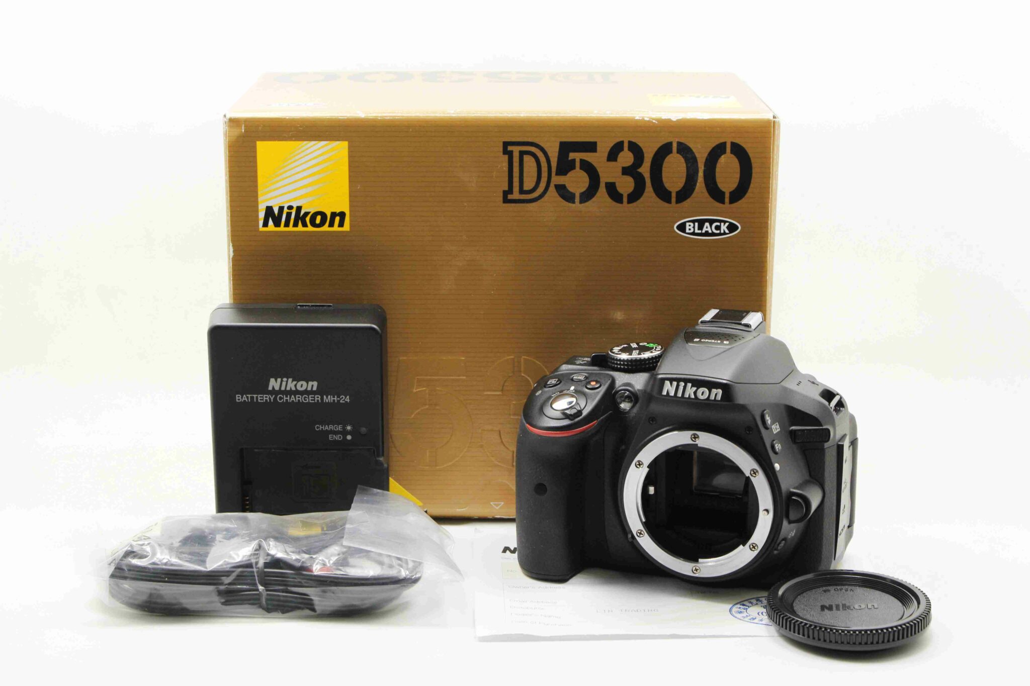 |台中二手相機換現金,收購 買賣|Nikon D5300 單機身 二手 單眼相機 公司貨 快門次數2918 #05884