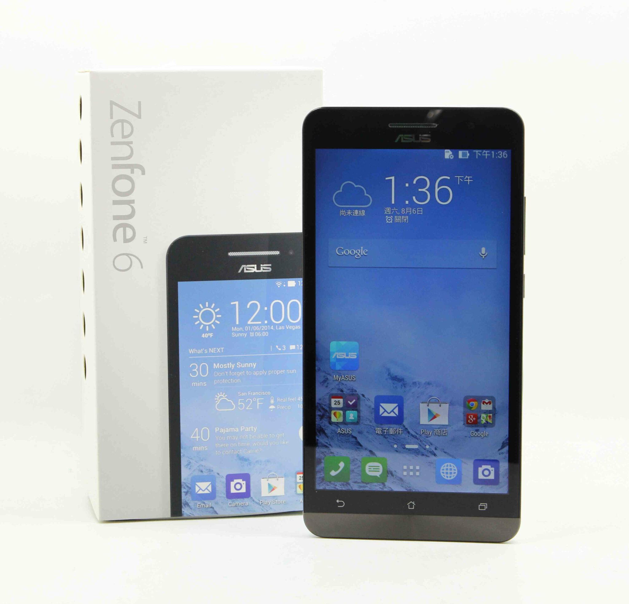 |高雄收購二手手機,二手手機專賣店|ASUS ZenFone 6 A600CG 32GB 白 二手 手機 #05918
