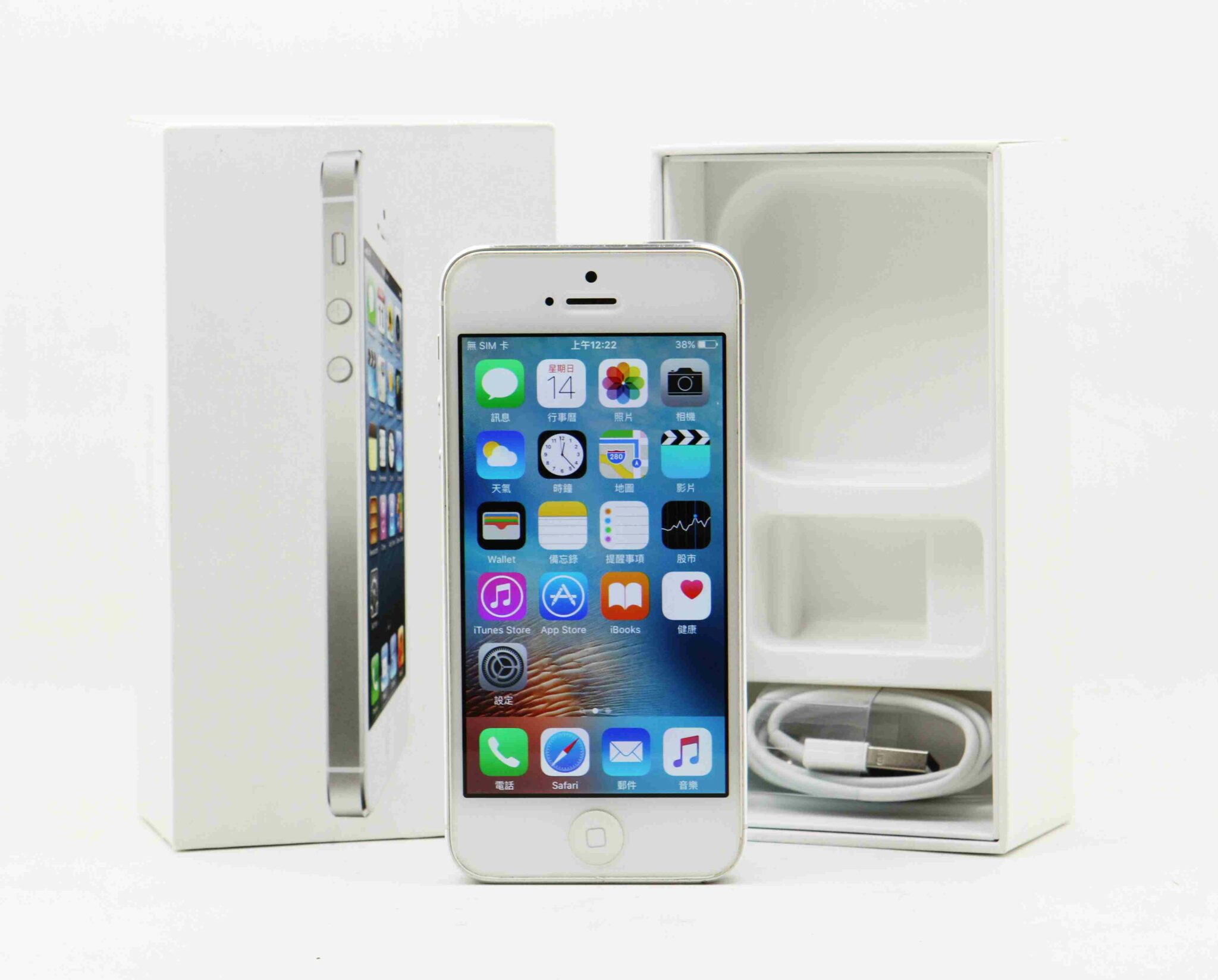 |台中二手IPHONE買賣,收購|Apple iPhone 5 白 16G 二手 空機 蘋果手機 #05927