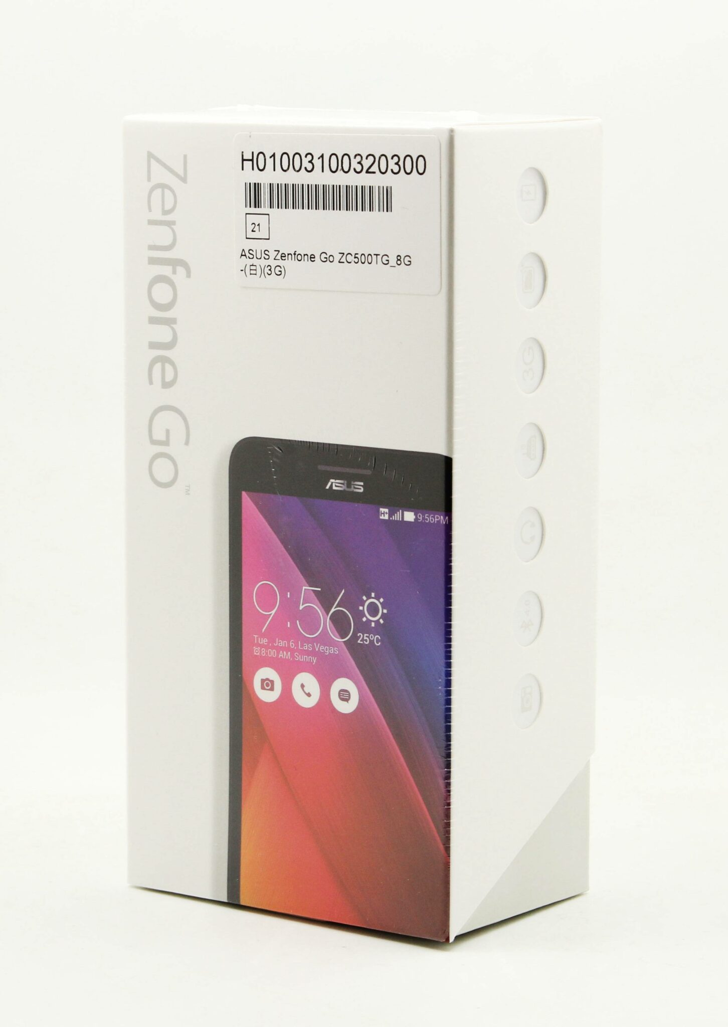 |高雄二手手機專賣,收購|ASUS ZENFONE GO ZC500TG 3G 雙卡 全新手機 #06045