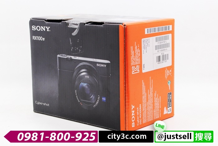 |高雄收購二手相機|SONY Cyber-shot RX100 M4 數位相機 公司貨 全新品 #07175