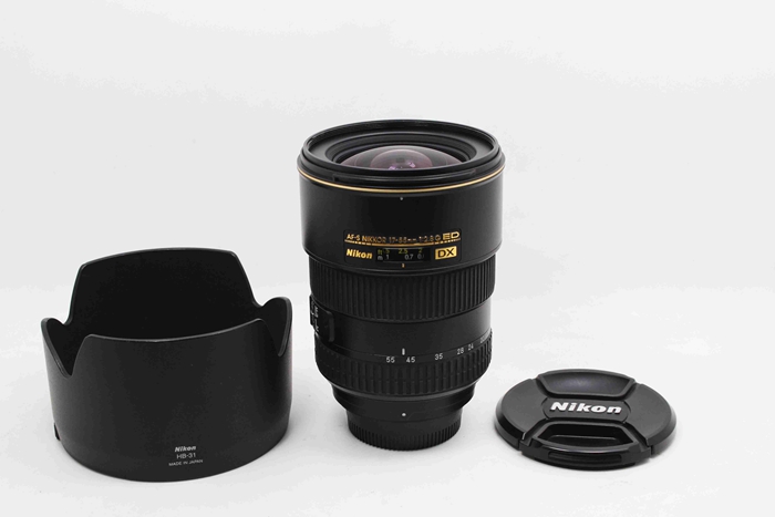 |台中中古鏡頭收購|NIKON AF-S 17-55mm F2.8 G ED DX 變焦 大光圈 二手 鏡頭 #06580
