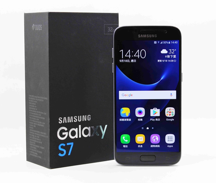 |台中二手手機收購|Samsung Galaxy S7 SM-G930FD 黑 32G 二手 手機 保固內 #06622