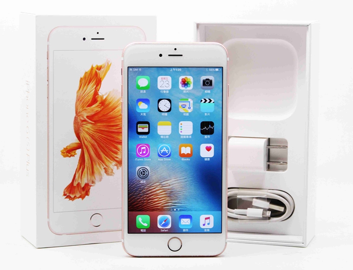 |高雄二手iphone專賣店|iPhone 6S PLUS 64G 64GB 5.5吋 玫瑰金 二手手機 蘋果手機 # 06522