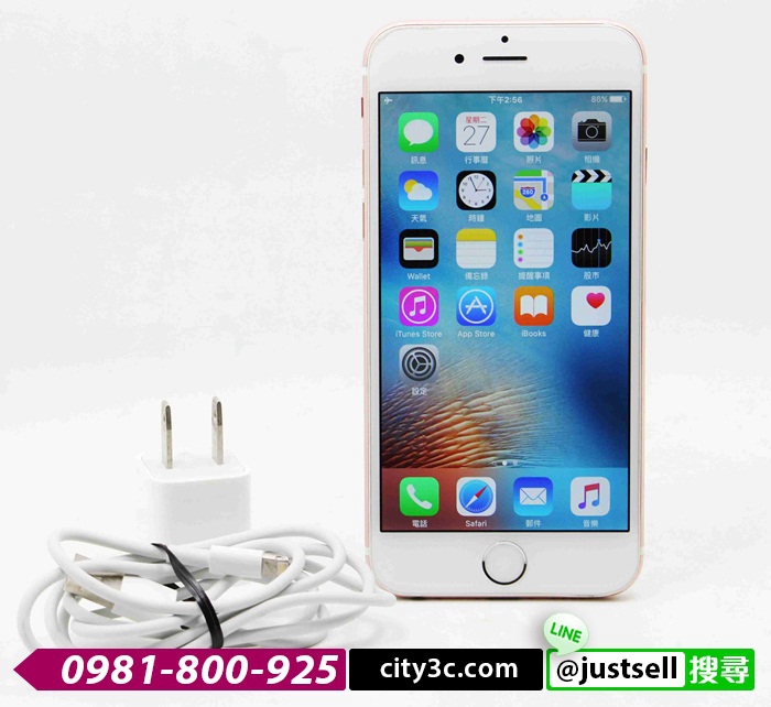 |台中收購二手iphone|APPLE iPhone 6 16GB 玫瑰金 4.7吋 蘋果手機 二手 手機 空機 # 06403
