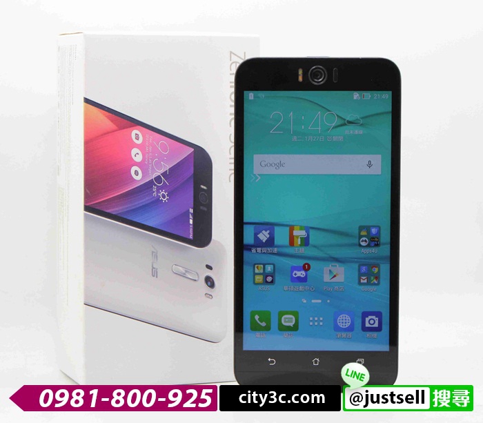 |高雄收購中古手機| ASUS Zenfone Selfie ZD551KL 5.5吋 3G + 16GB LTE #06400