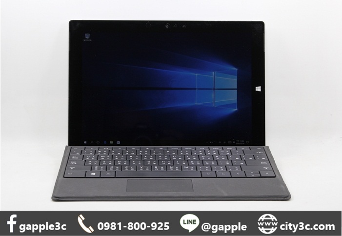 高雄二手筆電回收 Microsoft Surface3 X7 Z8700 4g Ssd 128gb 含鍵盤 青蘋果二手3c 拍賣回收買賣領導品牌
