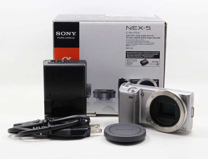 |高雄二手相機網|SONY NEX5 NEX-5 單機身 二手相機 銀#07168