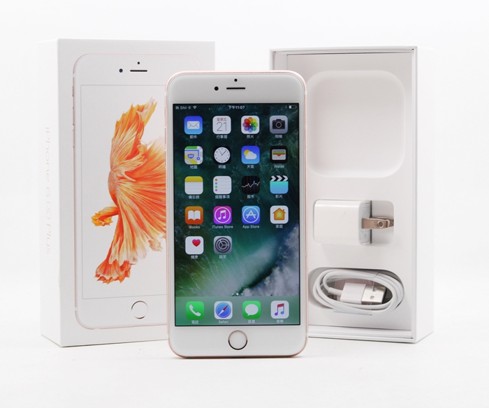 |高雄高價收手機|APPLE iphone6s plus 64g 玫瑰金 二手 蘋果手機 保固中 #07295