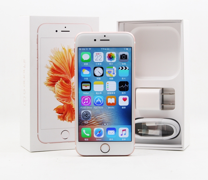 |高雄手機舊機回收|Apple iPhone 6S 玫瑰金 16GB 二手 4.7吋 IPHONE 蘋果手機 #07304
