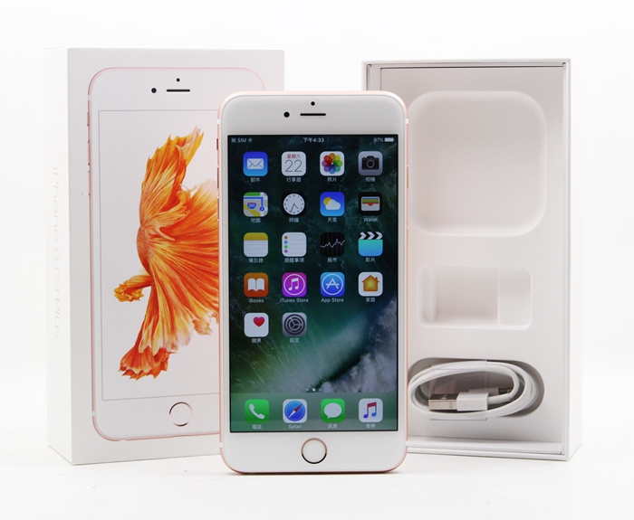 |高雄手機二手回收|Apple iphone 6s plus 64GB 玫瑰金 5.5吋 二手 蘋果手機 #07367