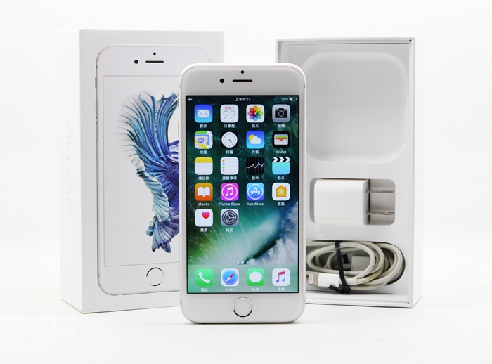 |高雄中古手機回收價格表|APPLE IPHONE 6S 128GB 4.7吋 銀 二手IPHONE蘋果手機 #07326