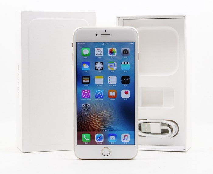 |高雄手機換現金|APPLE IPHONE6 PLUS 16GB 金 二手IPHONE 5.5吋 # 07243