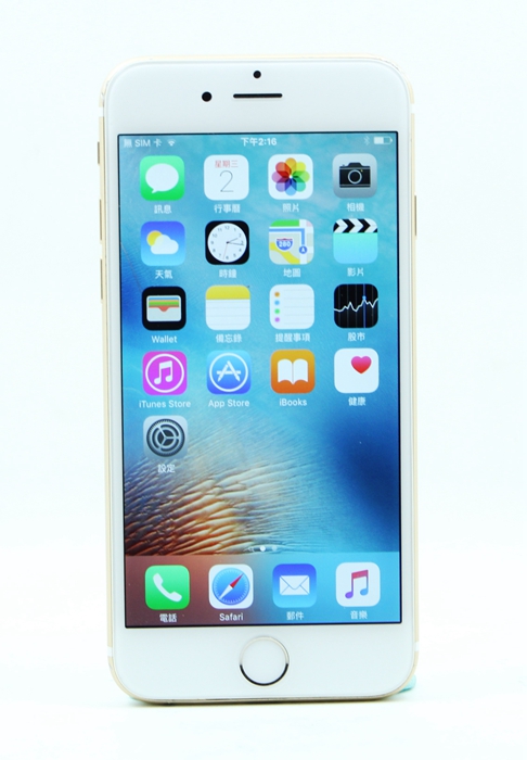 |高雄收購二手手機|Apple iPhone 6 4.7吋 金 16G 二手 蘋果手機 #07041