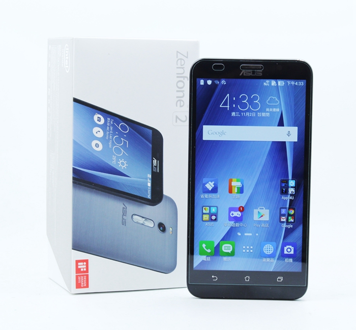 |高雄收購二手手機|Asus ZenFone 2 ZE551ML 灰 2G + 32GB LTE 5.5 二手手機 #07799