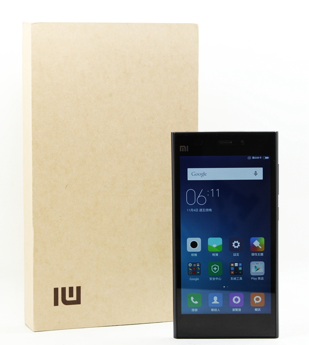|二手手機回收高雄|Xiaomi 小米3 小米手機3 16GB 5吋 二手 手機 #06629