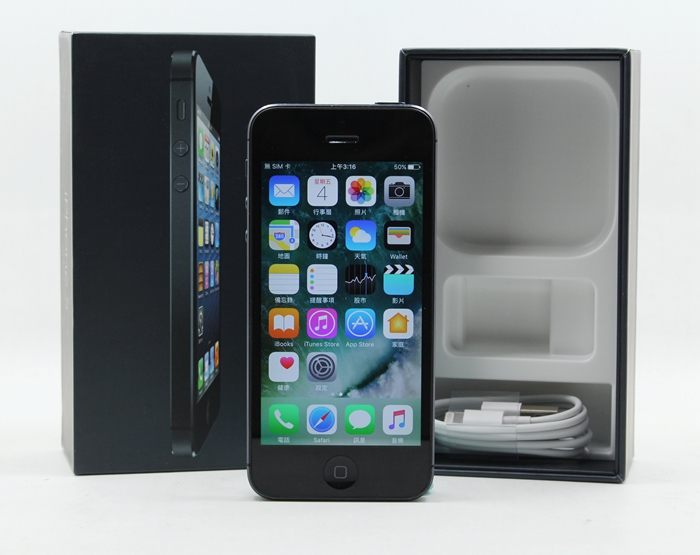 |高雄現金回收二手iphone|Apple IPHONE5 64G 灰 二手IPHONE 蘋果手機 #06739