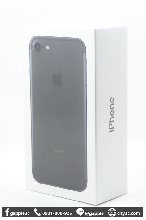|IPHONE 7高雄收購|Apple iPhone 7 4.7吋 消光 黑 128GB 全新未拆 蘋果手機 #07892