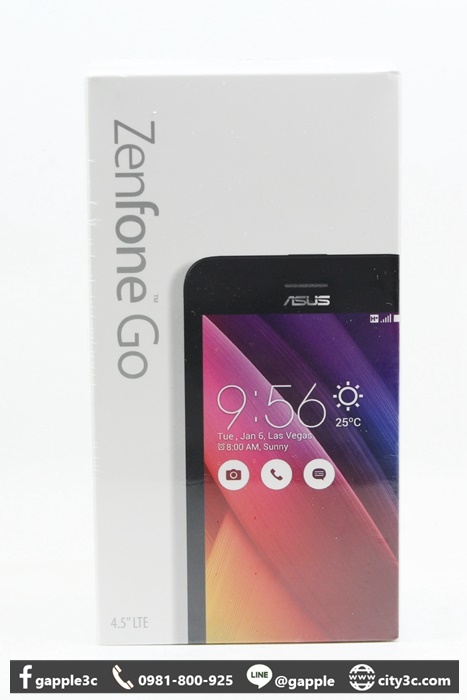 |高雄收購二手手機|ASUS ZENFONE GO ZB450KL 1+8G 白 全新品 #07549