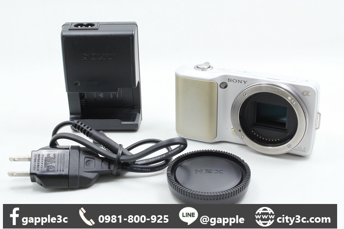 |高雄二手相機行|SONY NEX3 NEX-3 白色 二手相機 # 08325