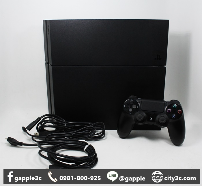 |台中收購二手電玩主機|Sony PlayStation 4 PS4 1TB 主機 CUH-1207B 黑 #07836