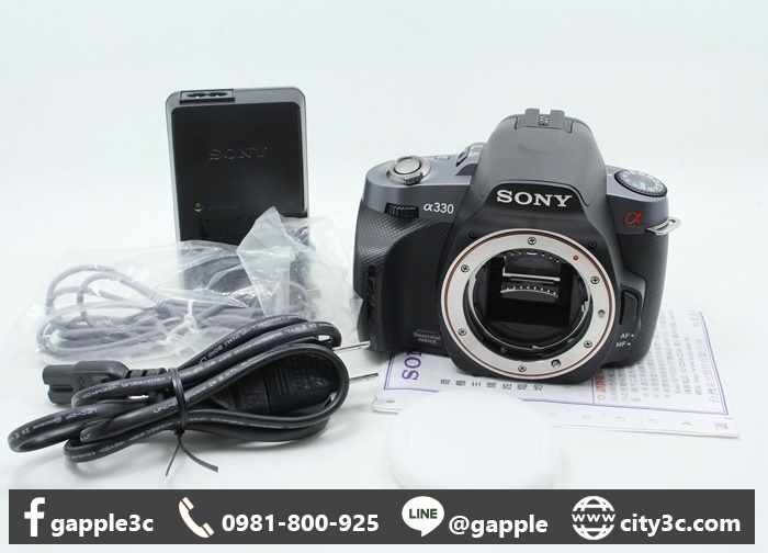 |高雄收購二手相機|SONY A330 / SONY α330 單眼數位相機 1020萬有效像素 #08076