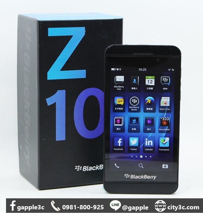 |台中二手機網|黑莓機 BlackBerry Z10 二手 智慧型手機#08078