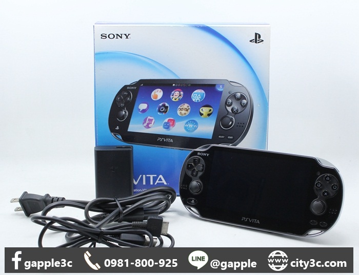 |台中收購二手PSV|Sony PlayStation Vita PSV 1007 PCH-1007 WIFI 黑#08146