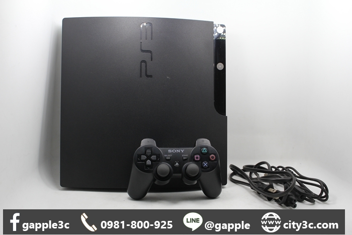 |台中收購PS3|SONY PlayStation PS3 CECH-2507B 320G 黑 版本4.80 #08229
