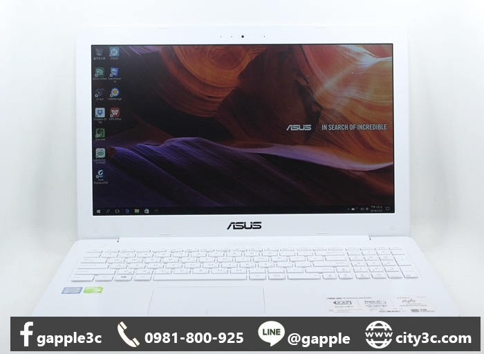 |高雄二手筆電拍賣|ASUS x556u(I5-6198DU/8GB/SSD120GB+1TB/GF930MX)筆電#08518