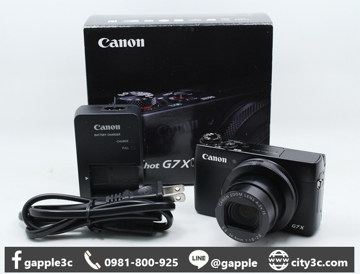 |高雄收購舊相機|CANON POWERSHOT G7X 二手 數位相機 #08135