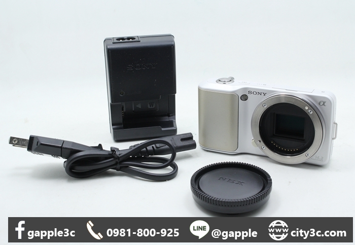 |高雄收購二手相機|SONY NEX3 白色 開機後會有時自行重開機 標多少賣多少# 08057