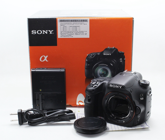 |高雄收購二手相機|SONY A58 單機身 二手 單眼相機 公司貨 #08798
