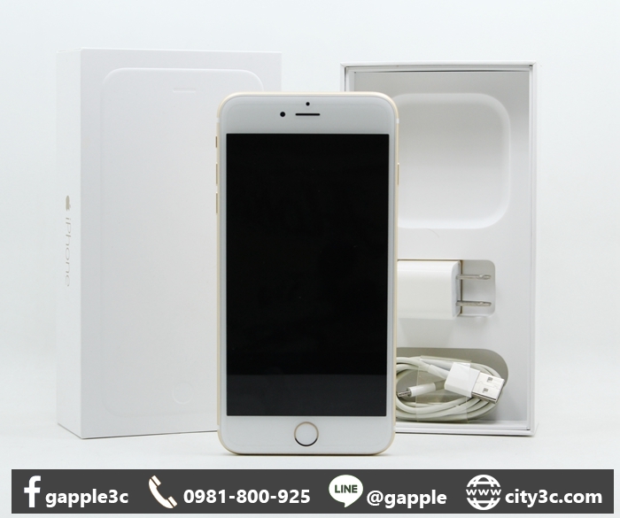 |高雄高價收購 IPHONE 7|Apple iPhone6 plus 64G 64GB 金 5.5吋 二手 蘋果手機 # 09148