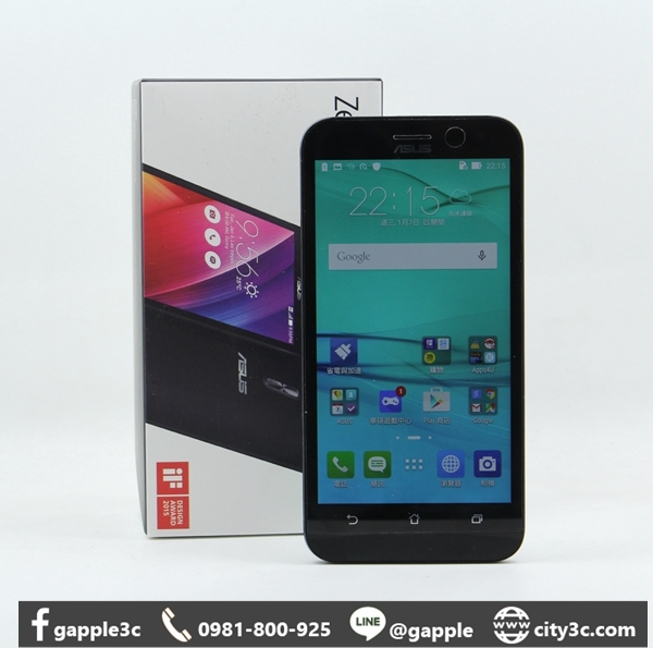 |高雄收購舊手機|ASUS ZENFONE 2 LASER 8GB ZE500KL LTE 5吋 黑 雙卡 #09201
