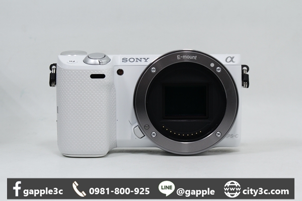 |高雄二手相機網|Sony NEX5 NEX-5 白 單機身 二手 單眼相機 公司貨 #08529