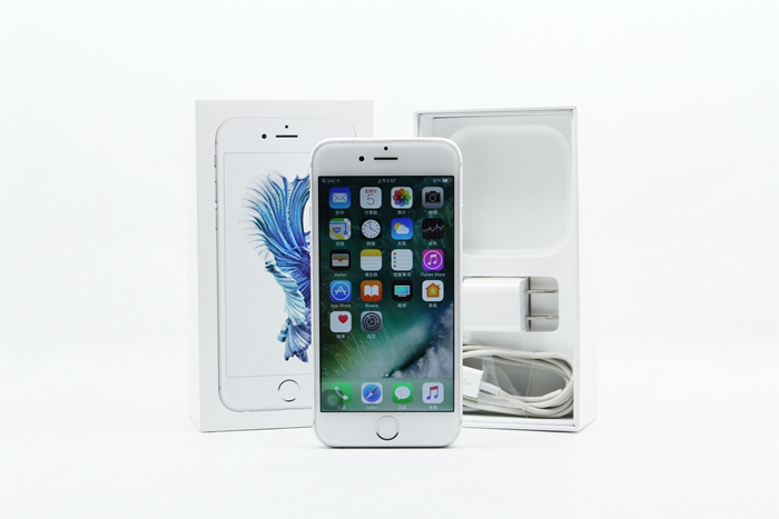 |高雄收購二手手機|Apple IPHONE 6S 16G 16GB 銀 4.7吋 蘋果手機 #09468