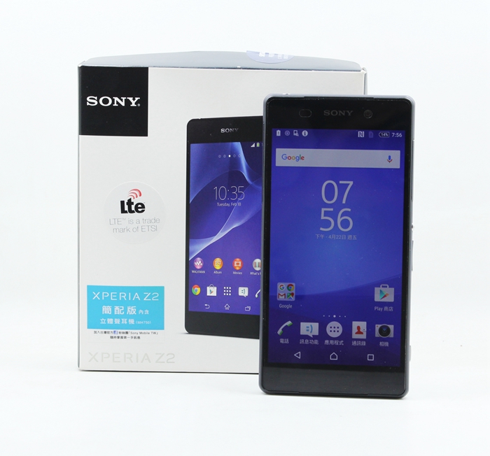 |高雄收購二手手機|Sony Xperia Z2 D6503 16G 16GB 黑 LTE 5.2吋 二手手機#09655