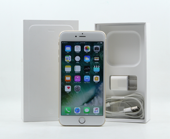 |現金收購二手手機 高雄|Apple IPHONE6 PLUS 16G 16GB 金 5.5吋 二手手機# 09575