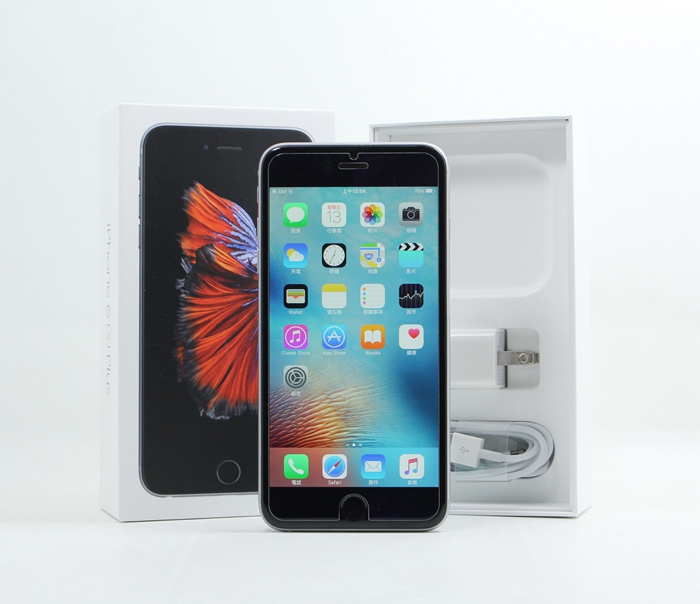 |高雄收購二手手機|APPLE IPHONE 6S PLUS 64G 64GB 太空灰 IOS 9.3.5 二手保內#09519