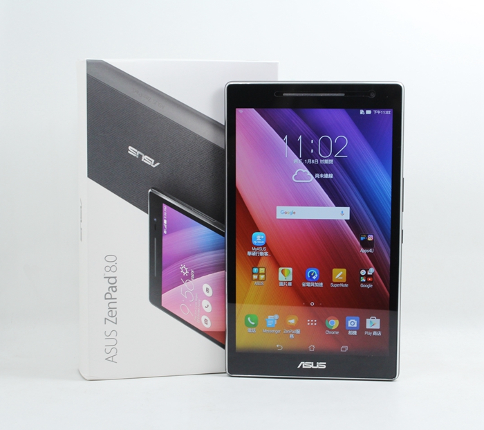|高雄回收二手平板|ASUS ZenPad 8.0 Z380KL 16GB 16G 8吋 黑 LTE 通話平板 二手#09518