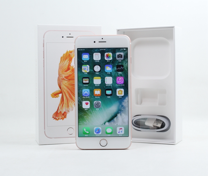 |高雄二手機行|Apple IPHONE 6S PLUS 128G 128GB 5.5吋 玫瑰金 二手#09522