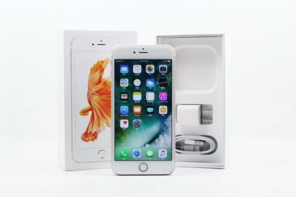 |高雄手機換現金|Apple IPHONE 6S PLUS 128G 128GB 5.5吋 玫瑰金 二手#09622