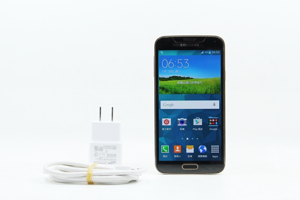 |高雄收購二手手機|SAMSUNG Galaxy S5 SM-G900I 32GB 金 LTE 5吋 二手手機 #09606